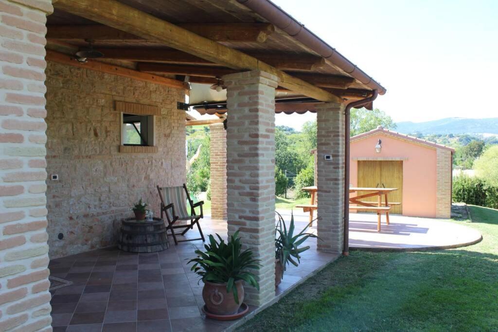 Casa Kikenda, Viaggio Nella Natura Treia Exterior foto